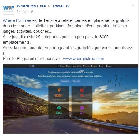 Parution de Where It's Free sur TravelTV